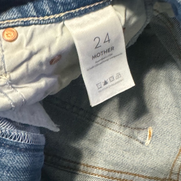 Mother Insider Crop Step Fray Jeans - Picture 4 of 6